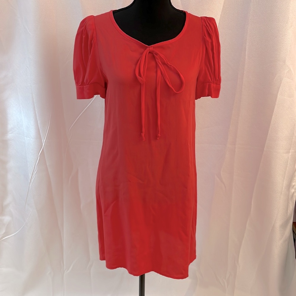 Brand new with tag Ezra coral short sleeve dress size small